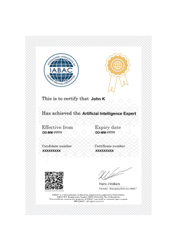 Artificial Intelligence (AI) Expert Certification Training – DataMites ...